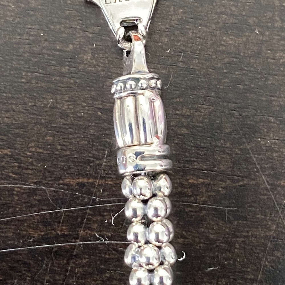 LAGOS S/S Caviar rope bracelet - Picture 3 of 4